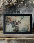 Plakat - Deer Animal Vintage Art Illustration Wallart 09