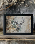 Plakat - Deer Animal Vintage Art Illustration Wallart 10