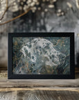Plakat - Dog Animal Vintage Art Illustration Wallart 05