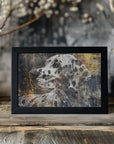 Plakat - Dog Animal Vintage Art Illustration Wallart 06