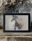 Plakat - Horse Animal Vintage Art Illustration Wallart 09