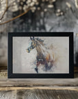 Plakat - Horse Animal Vintage Art Illustration Wallart 09