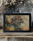 Plakat - Lion Animal Vintage Art Illustration Wallart 16