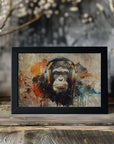 Poster - Monkey Animal Vintage Art Wallart 04