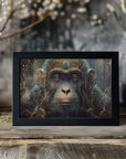 Plakat - Monkey Animal Vintage Art Illustration Wallart 05