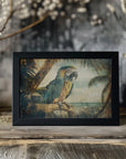 Poster - Parrot Animal Vintage Art Illustration Wallart 03