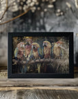 Plakat - Parrot Animal Vintage Art Illustration Wallart 10