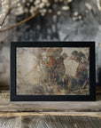 Plakat - Tiger Animal Vintage Art Illustration Wallart 20