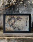 Plakat - Japan Ink Art Illustration Wallart 16