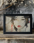 Plakat - Japan Ink Art Illustration Wallart 17