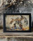 Plakat - Surreal Fable Abstract Art Illustration Wallart 095