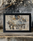 Plakat - Surreal Fable Abstract Art Illustration Wallart 097