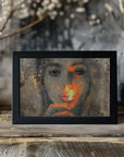 Plakat - Woman Portrait Abstract Art Illustration Wallart 24