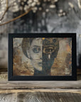 Plakat - Woman Portrait Abstract Art Illustration Wallart 44