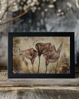 Plakat - Flower Floral Art Vintage Style 5