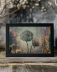 Plakat - Flower Floral Art Vintage Style 9