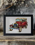 Plakat - Automobile Retro 04