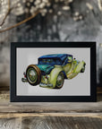 Poster - Classic Car 1931 Bugatti Royale Type 41 Cabriolet