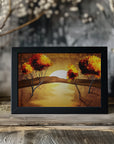 Plakat - Warm Abstracts 120