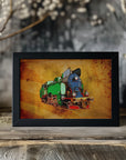 Plakat - Sepia Illustration 7