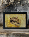 Plakat - Sepia Illustration 24
