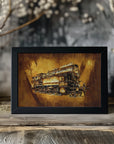 Poster - Train - Sepia Illustration 70