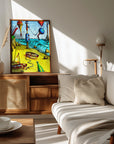 Plakat - Surreal fable - on the beach