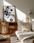 Plakat - Anemone portrait