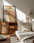 Plakat - Gold sand dune