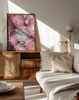 Poster - Subdued blush ranunculus