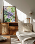 Plakat - Culinary herbs in vintage gray