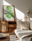 Plakat - Basil vintage