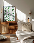 Poster - Watercolor eucalyptus parvifolia