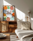 Poster - Fall pumpkins