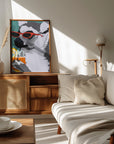 Poster - Jugdy Lemur with Drink