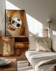 Plakat - Vintage Soccer Goalie