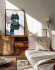 Poster - Get cozy (green)