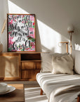 Poster - Floral silent night