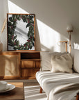 Plakat - Splatters holly wreath
