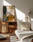 Plakat - Abstract Beige No 1