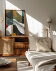 Plakat - Abstract Fields No 1