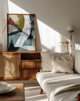Plakat - Abstract Fields No 2