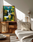 Plakat - View From the Mountain - Admen.dk