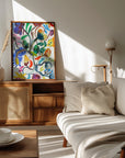 Plakat - Abstract Floral - Admen.dk