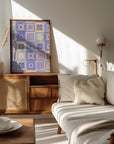 Plakat - Colorful digital grandma squares IV