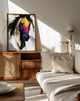 Poster - Horse Wild Tribal Illustration Art 01