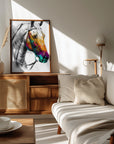 Poster - Horse Wild Tribal Illustration Art 04