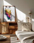 Poster - Horse Wild Tribal Illustration Art 06
