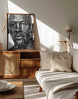 Plakat - Michael Jordan - Air in lines - Erik Van Velzen