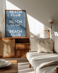 Poster - Beach Club Tickets